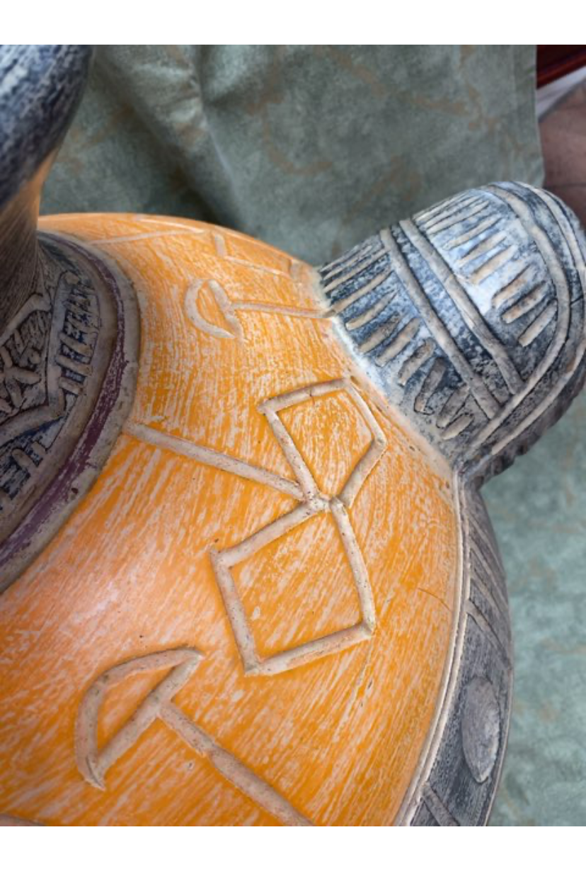 Stor gulv vase